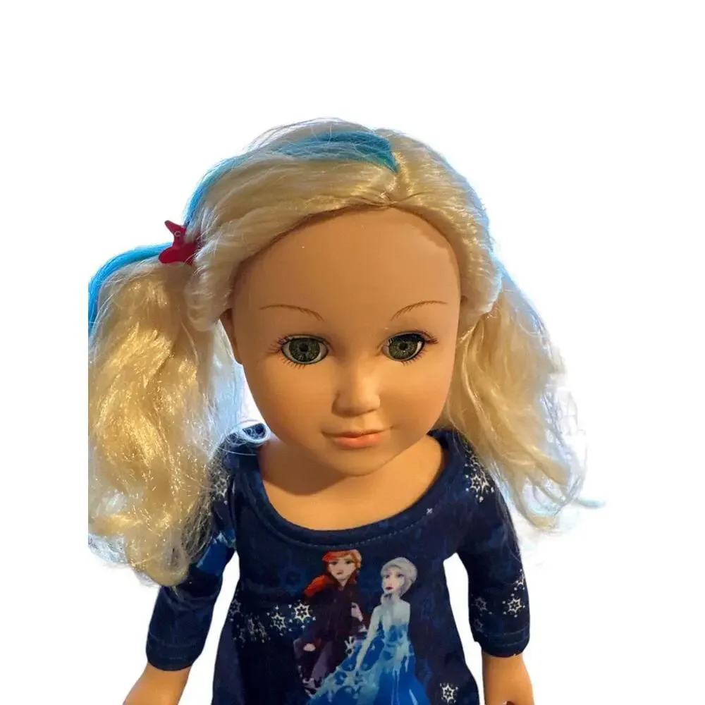 18” My Life Dolls, 2013, Blonde, Blue Eyes, Cititoy.  Dolls is in good used cond